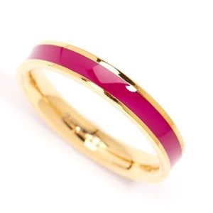 Zenzii With the Band Pink and Gold Ring